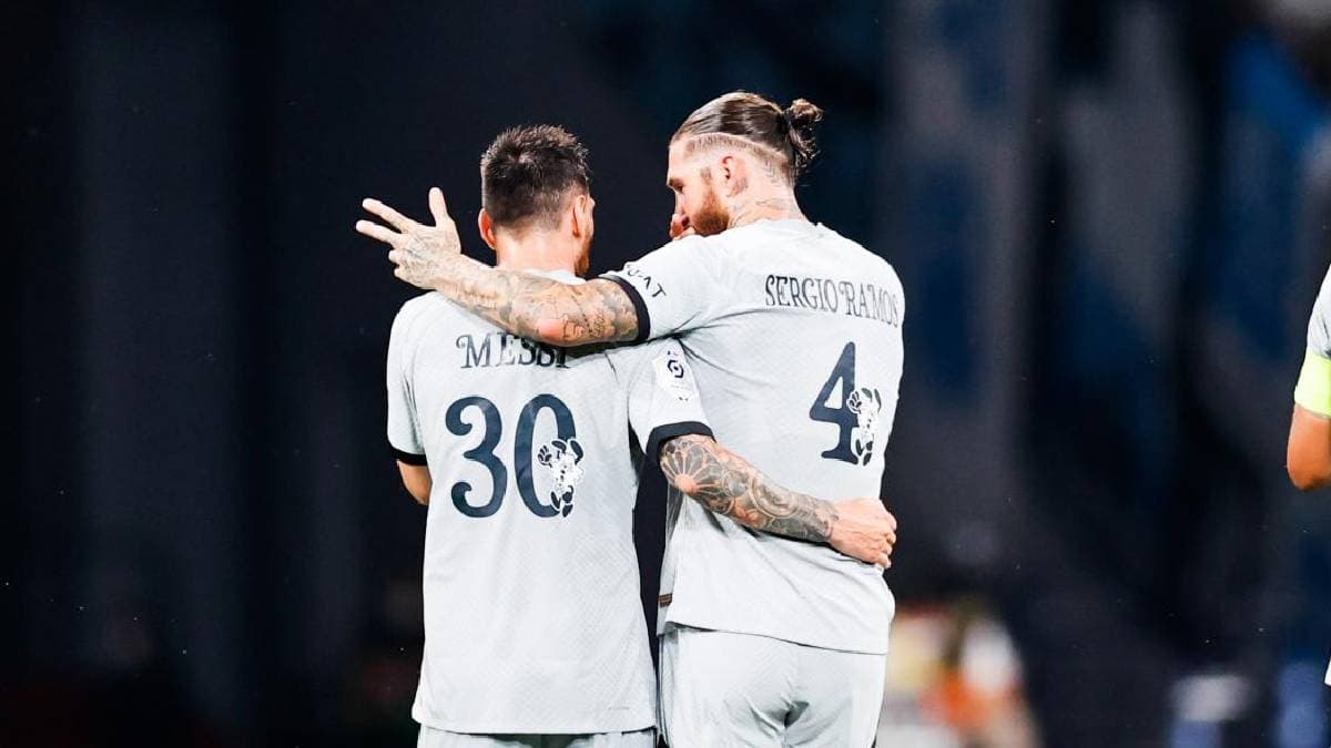 Lionel Messi et Sergio Ramos