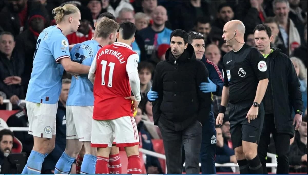 grosse altercation entre De Bruyne et Arteta