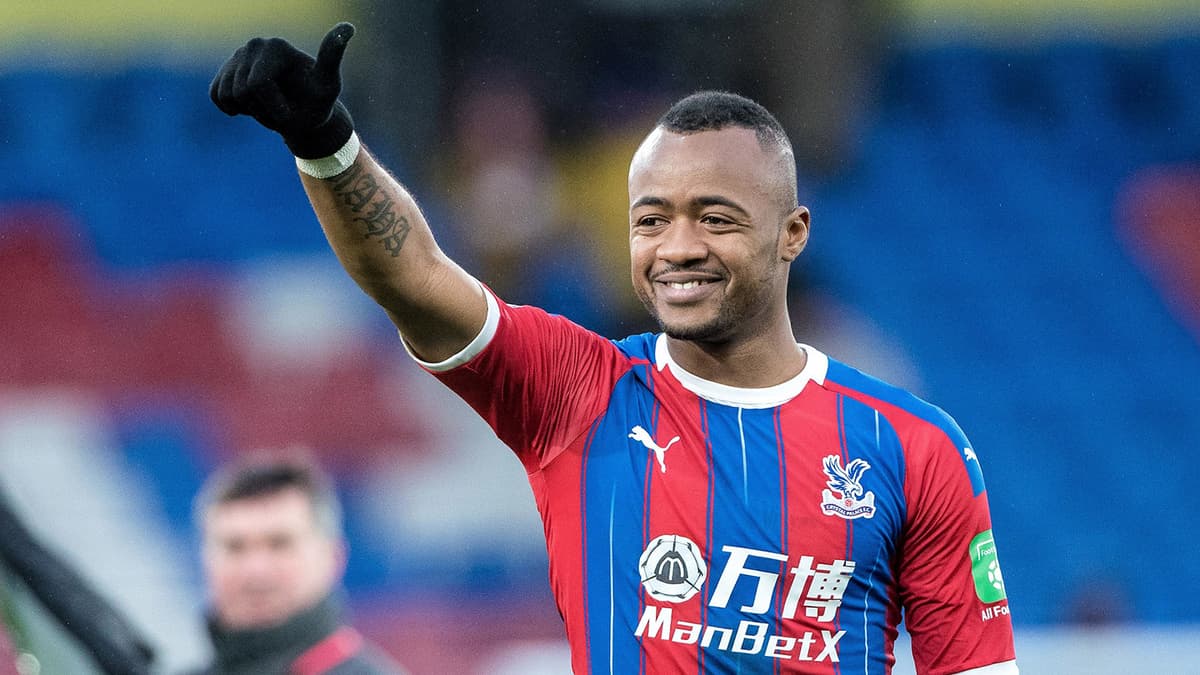 Jordan Ayew sous le maillot de Crystal Palace