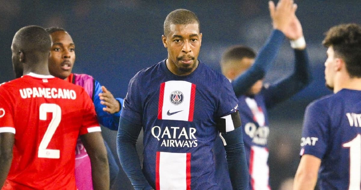 Presnel Kimpembe, défenseur central du PSG