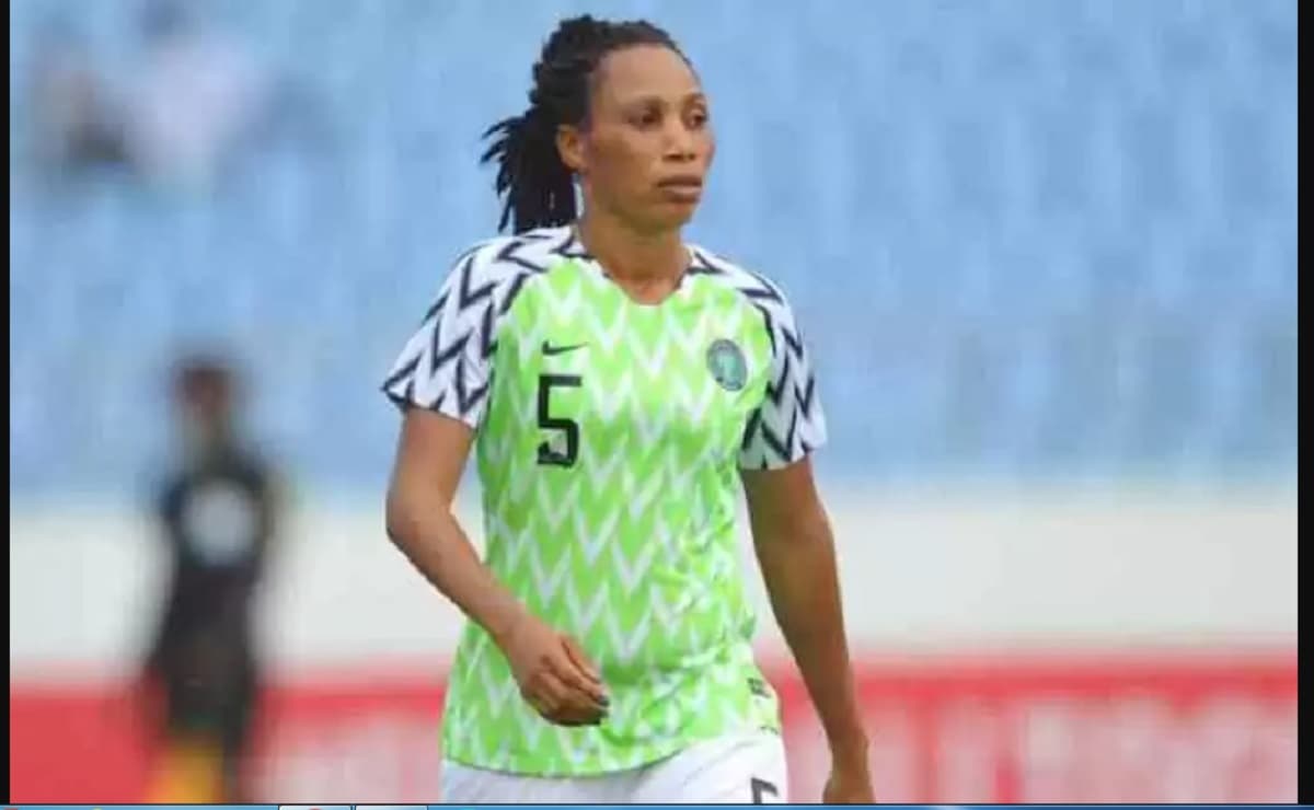 Omone Ebi, défenseure centrale des Super Falcons du Nigéria