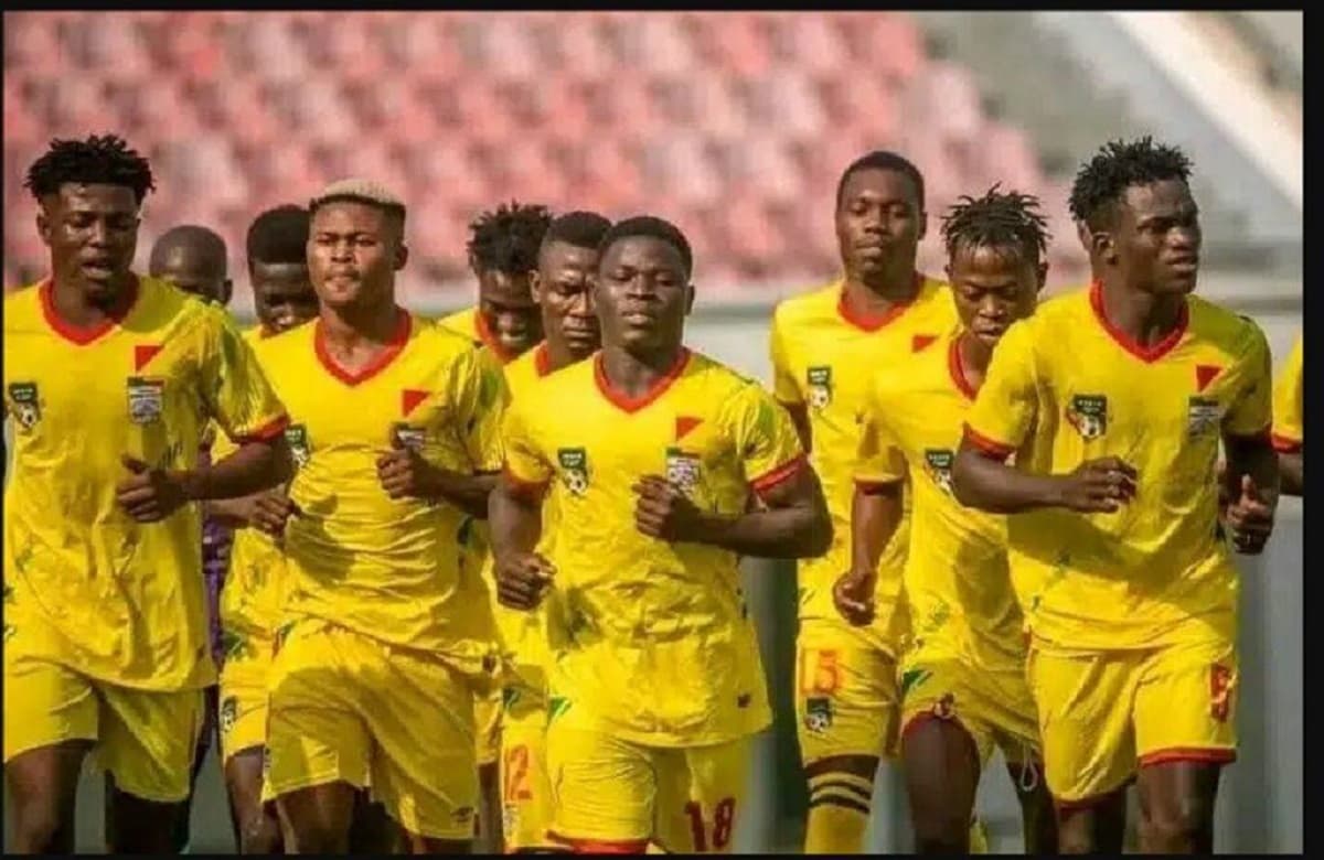 SoumaÃ¯la Hounkpe avec les Guépards du Bénin