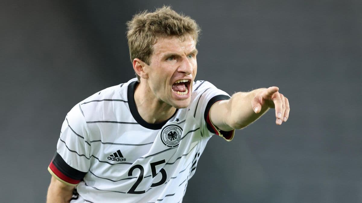 Thomas Muller sous le maillot de l'Allemagne