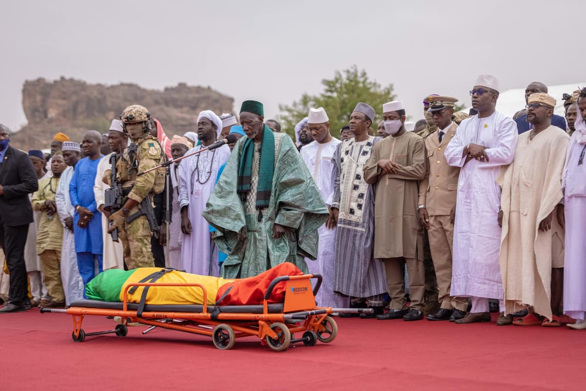 Le Capitaine Bakary GoÃ¯ta, géniteur du Colonel Assimi GoÃ¯ta, décédé le dimanche 09 avril 2023.