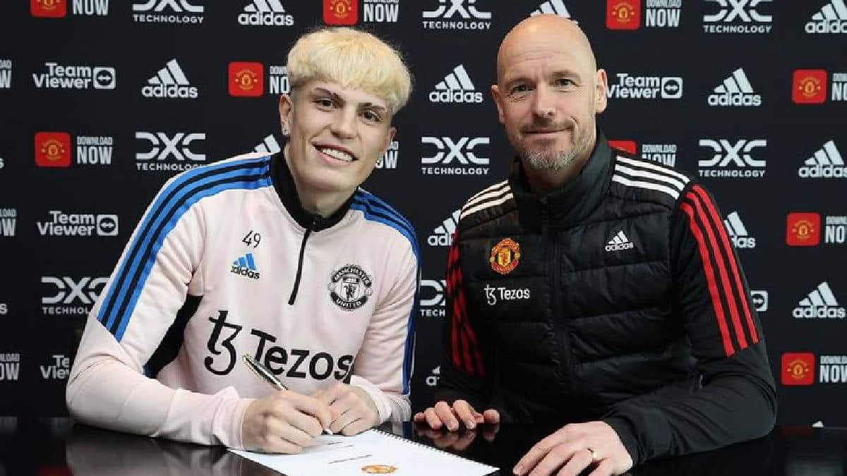 Officiel: Manchester United blinde Alejandro Garnacho
