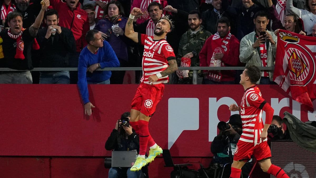 Gérone: Castellanos savoure son quadruplé contre le Real Madrid