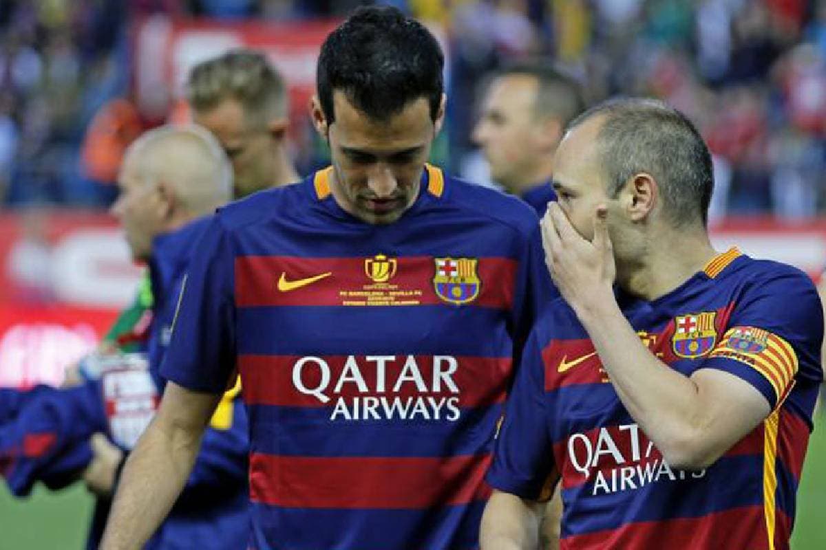 Barça: Andrés Iniesta rend hommage à  Sergio Busquets
