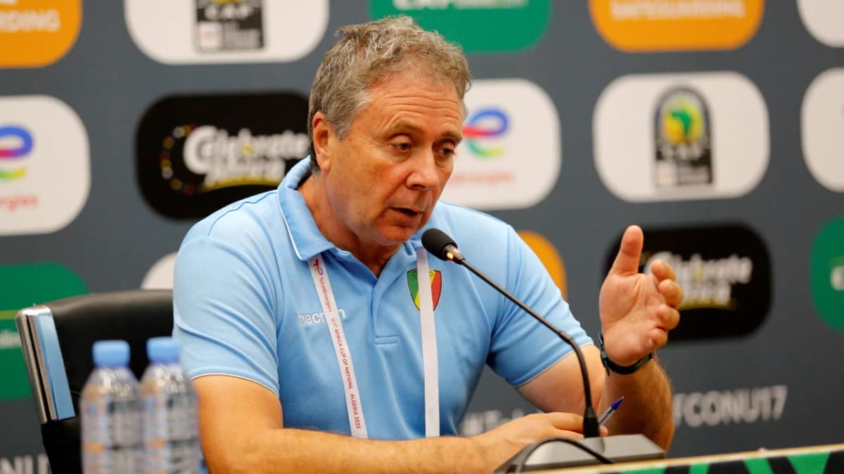 Le sélectionneur des U17 du Congo, Fabrizio Cesana