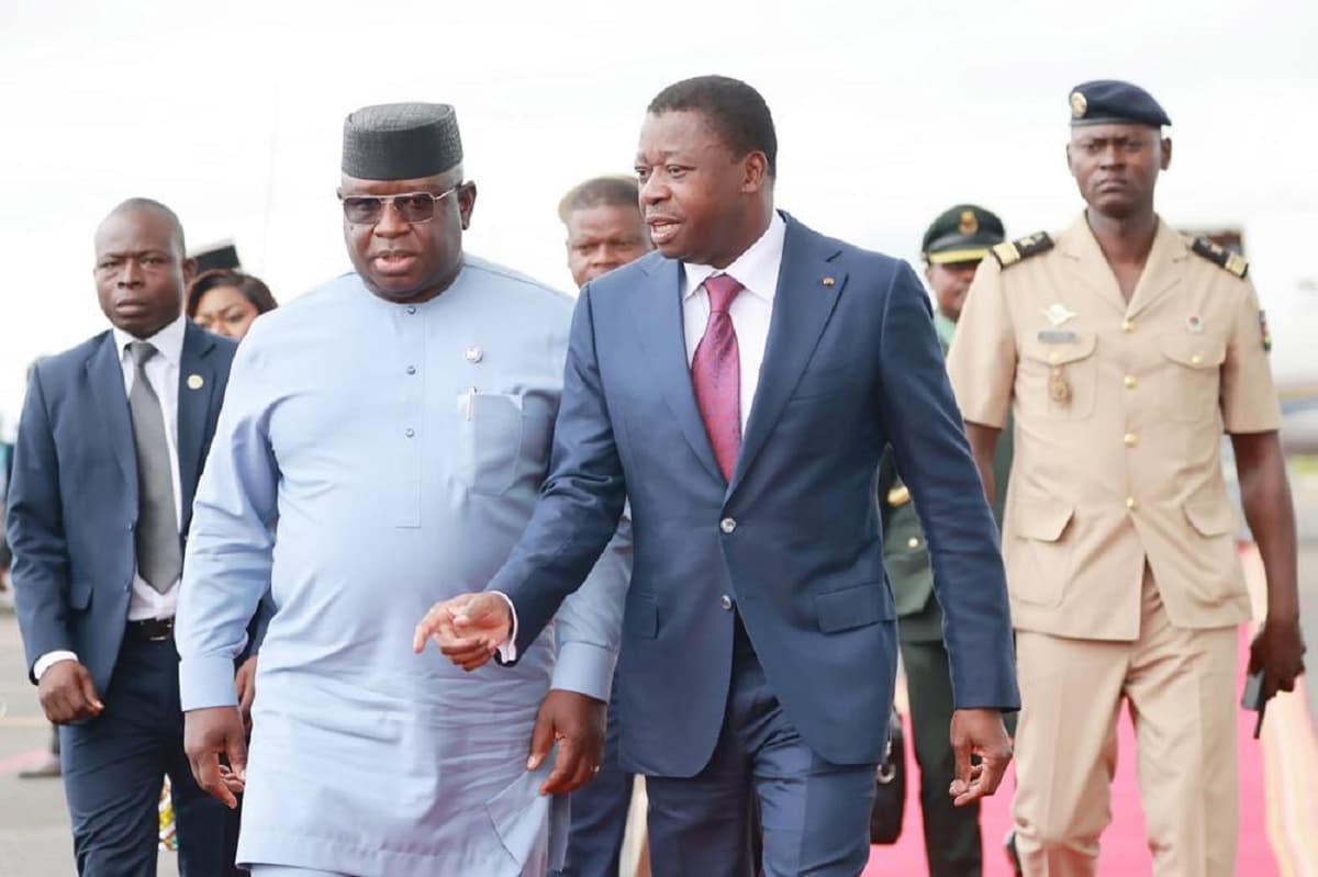 Sierra Leone – Togo: tête-à -tête entre Faure Gnassingbe et Julius Maada Bio