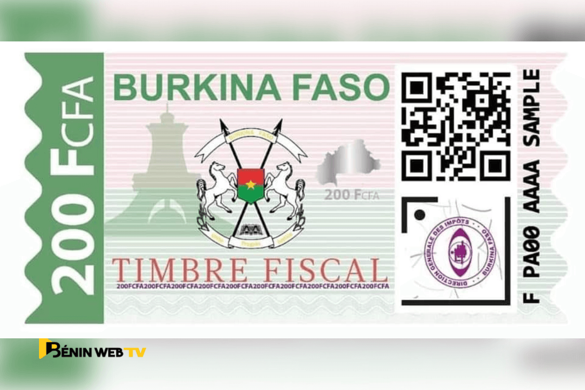 Timbre fiscal du Burkina