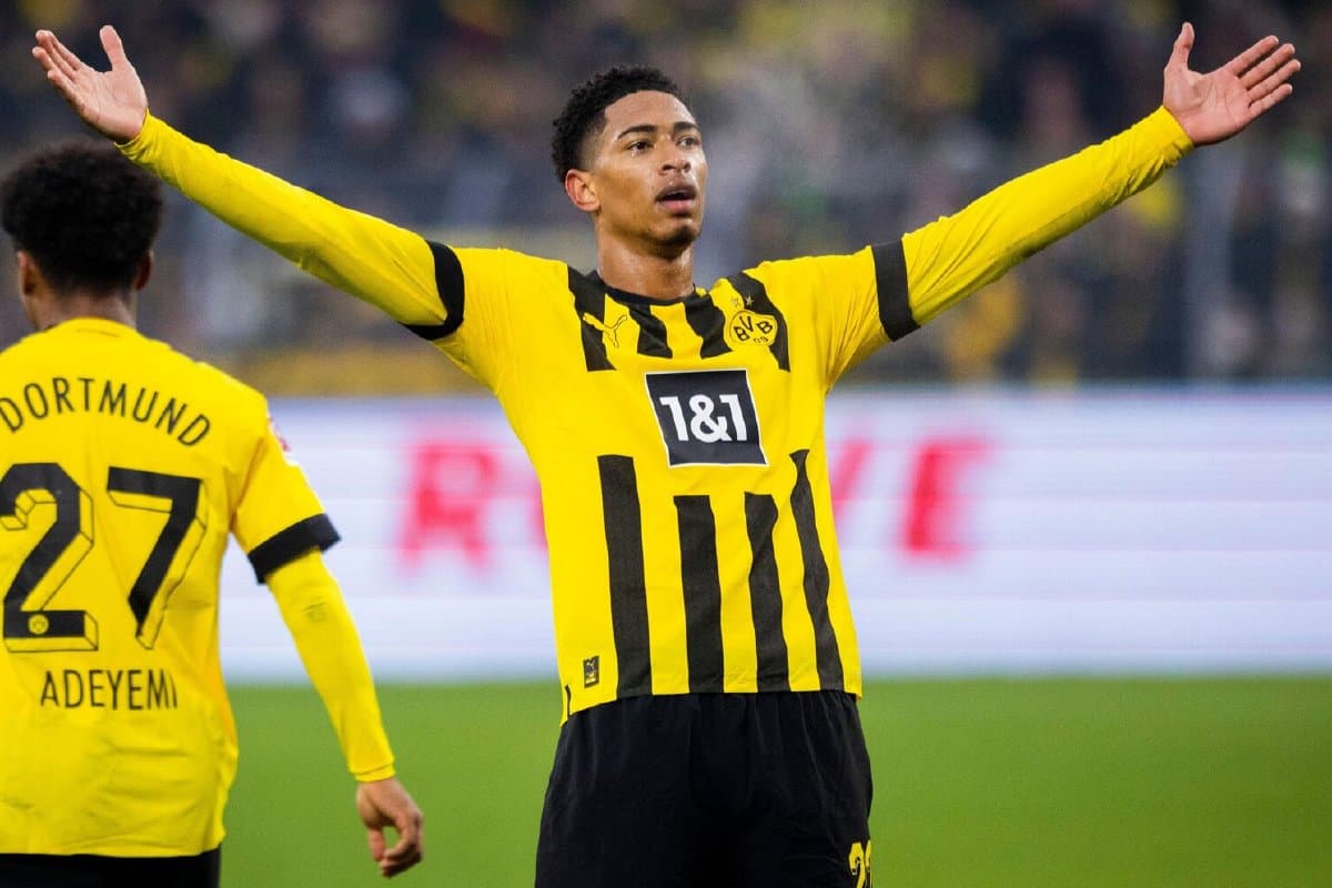 Jude Bellingham sous le maillot de Dortmund