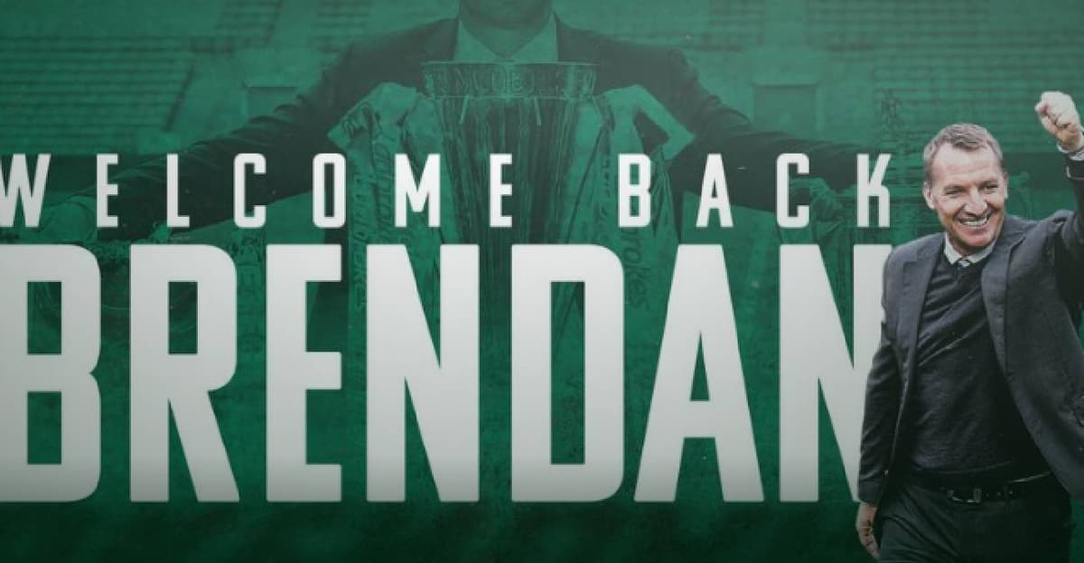 Brendan Rodgers, entraineur du Celtic