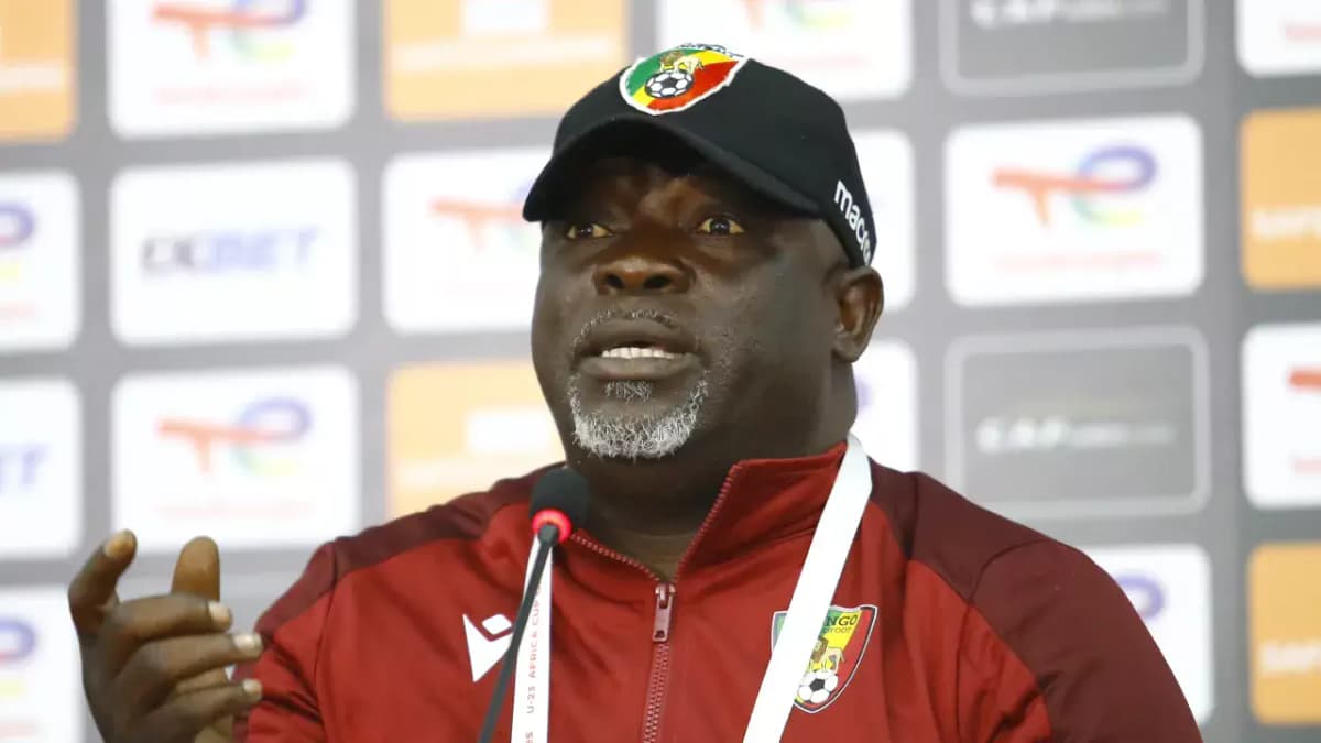 Cyril Ndonga, entraineur des U23 du Congo