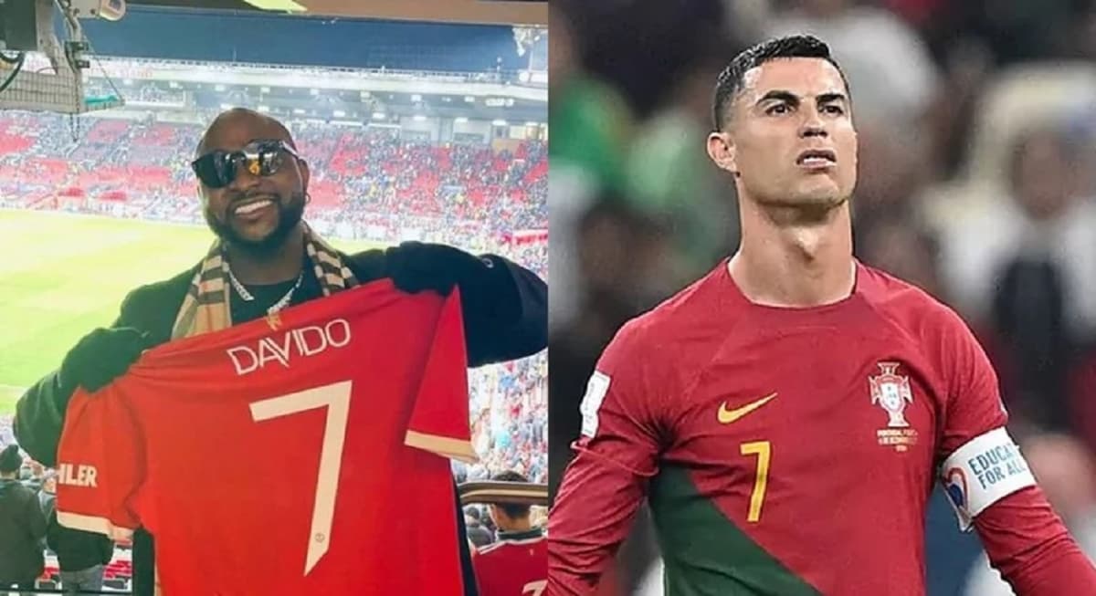 Davido et Cristiano Ronaldo