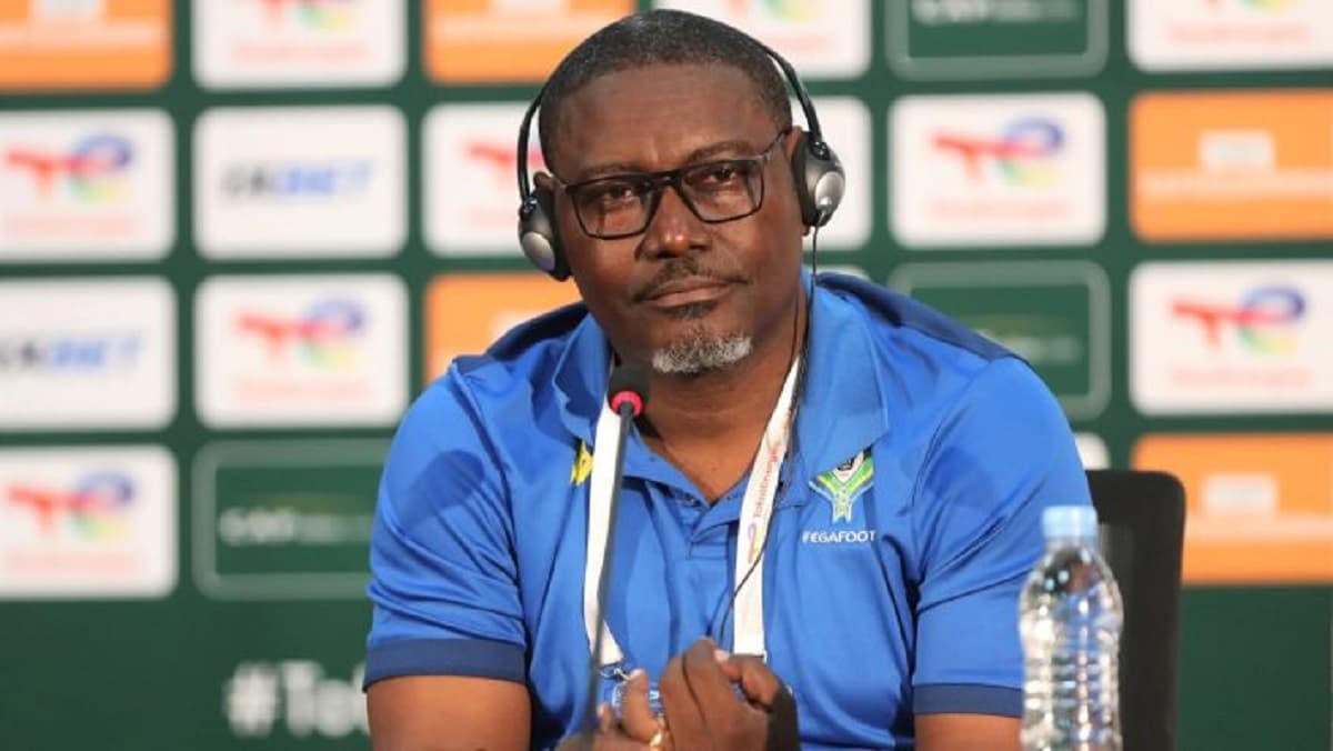 Ibela Ignambi Saturnin , sélectionneur des U23 du Gabon
