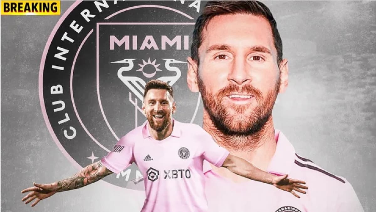 Lionel Messi signe Ã  l'Inter Miami