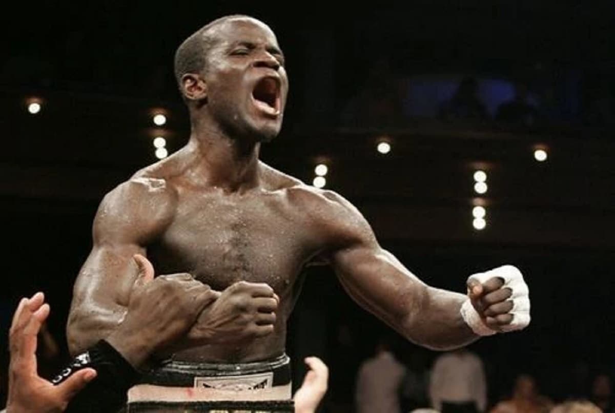 Joshua Clottey, ancien boxeur ghanéen