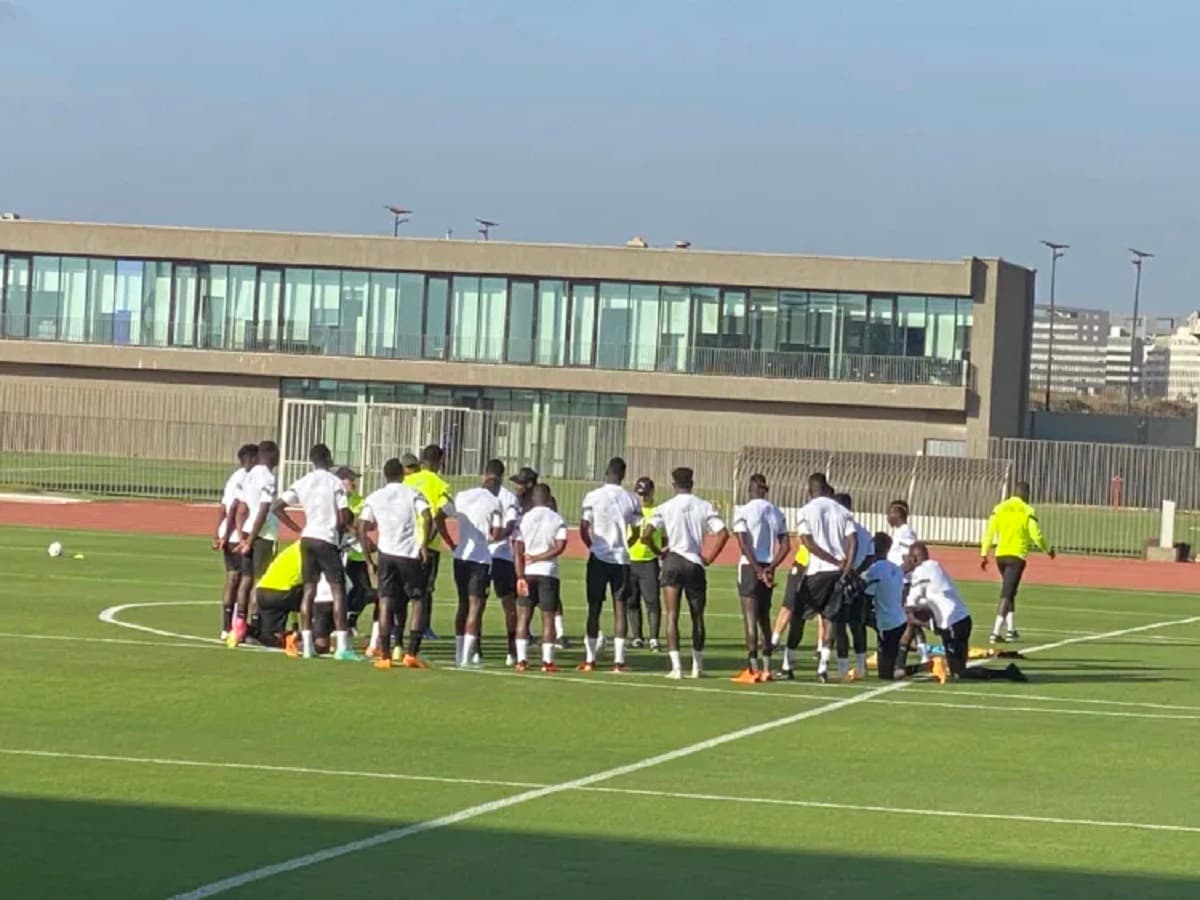 Bénin-Sénégal: première séance d’entrainement des Lions (vidéo)