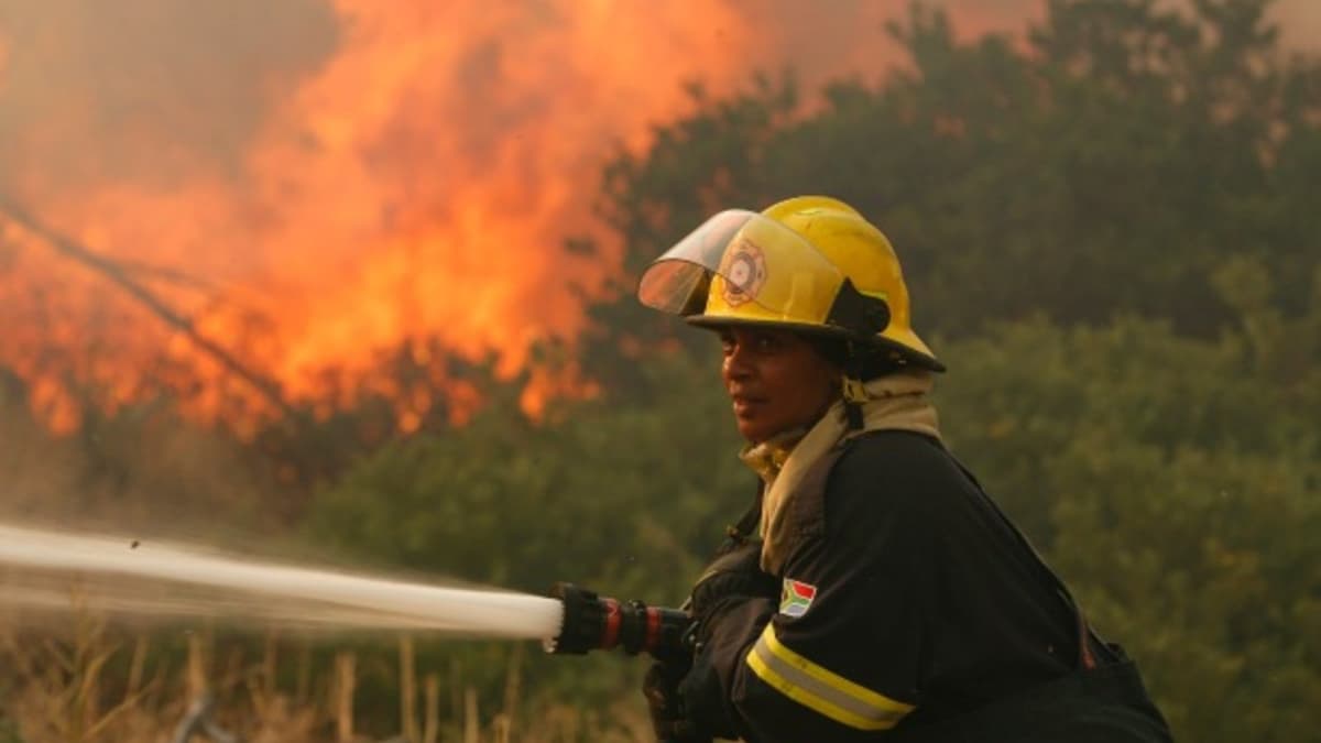 Pompiers sud-africains au Canada