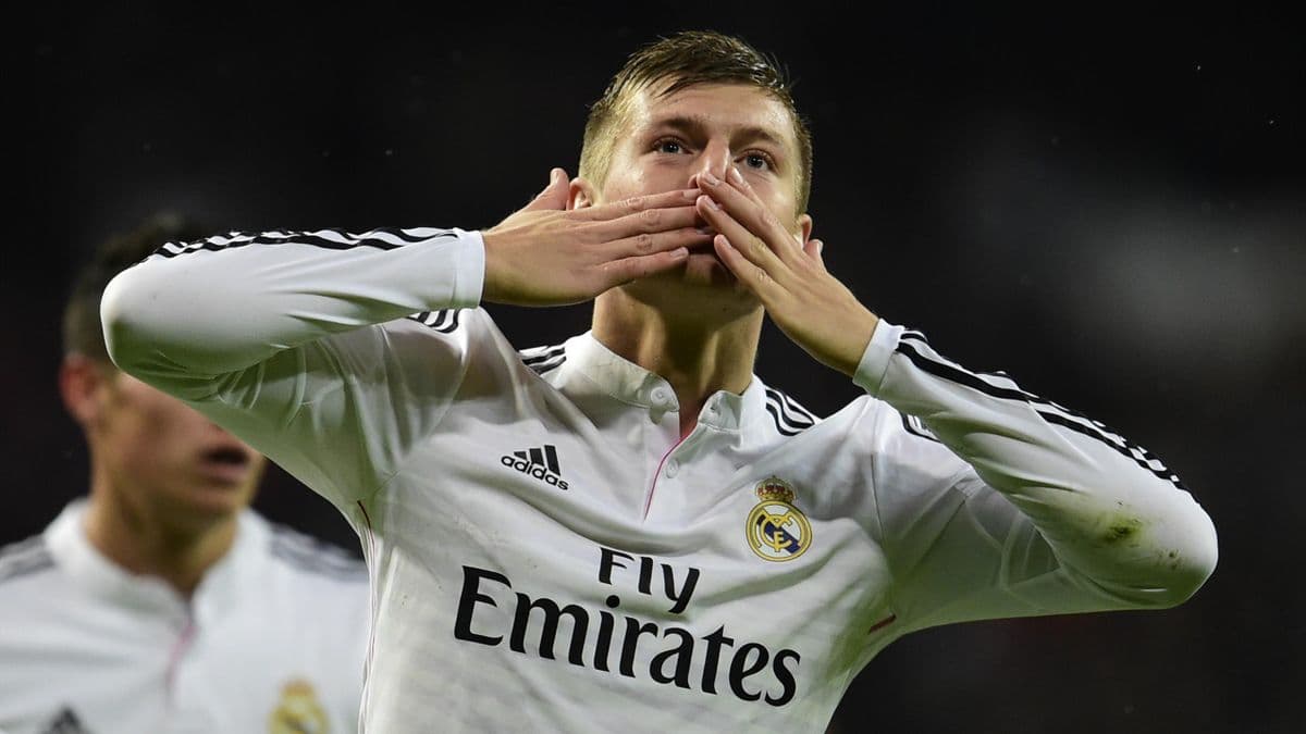 Toni Kroos sous le maillot du Real Madrid
