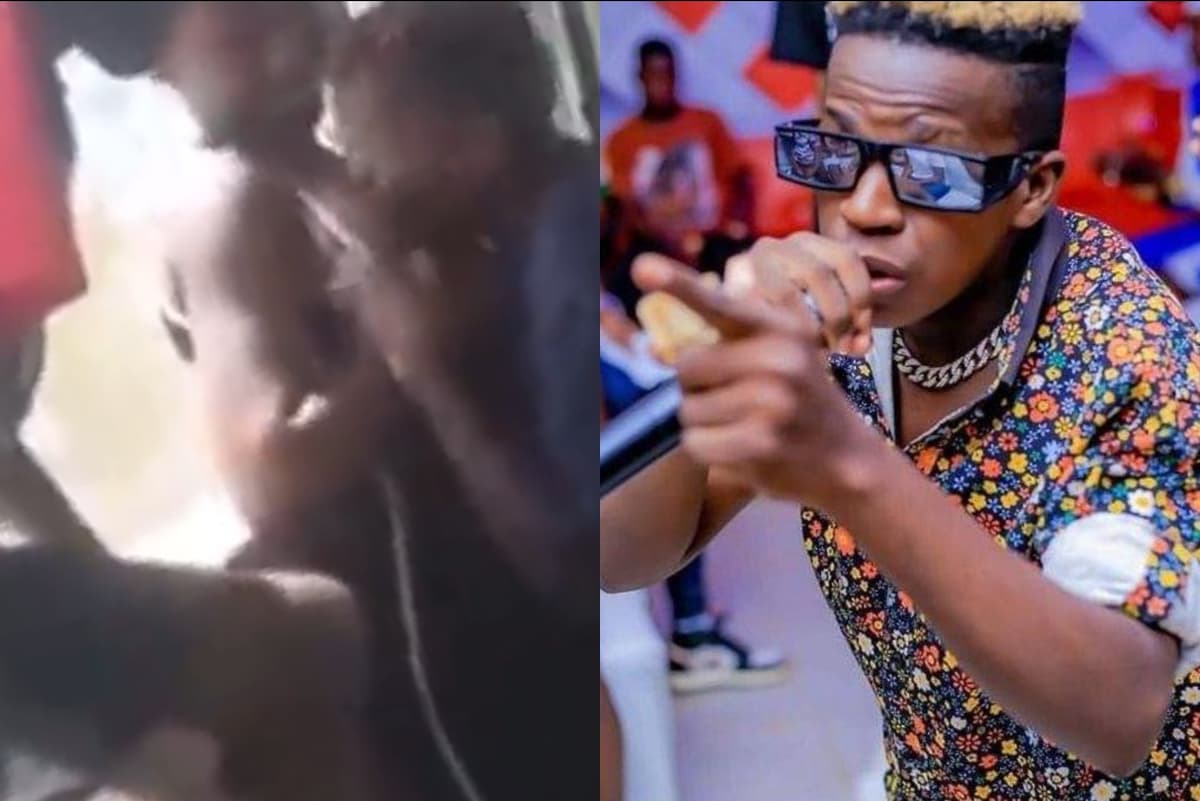 DJ Congélateur en train de dénuder la poitrine d'une mineure lors d'un événement public.