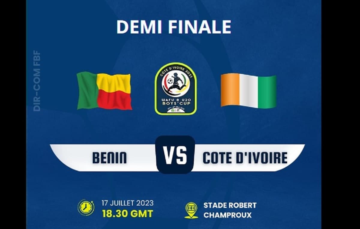 Coupe UFOA B U20: le onze entrant des Guépards face à  la Côte d’ivoire