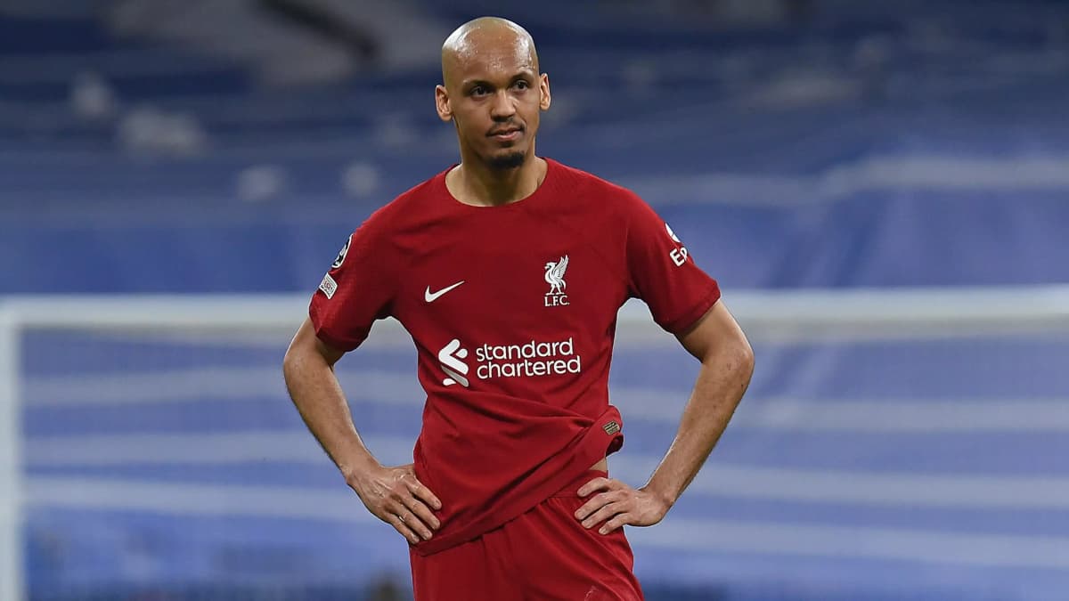 Le milieu de terrain de Liverpool Fabinho