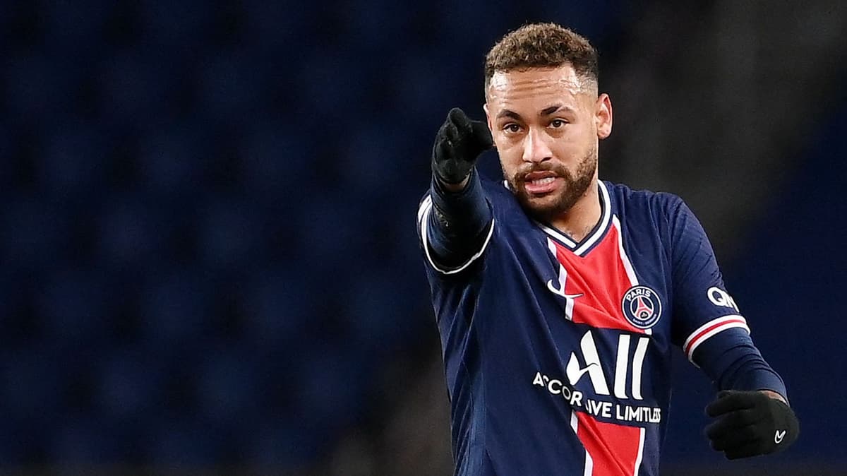 Neymar, avec le maillot du PSG