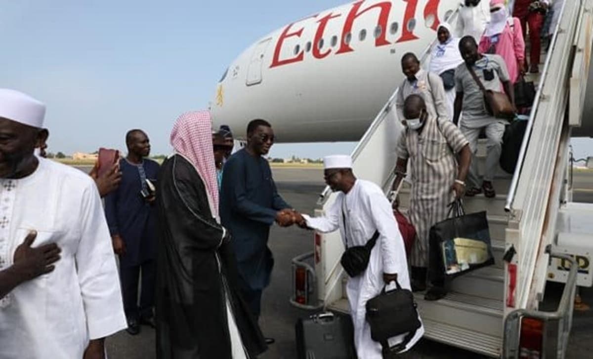 Retour pélérins togolais Hadj
