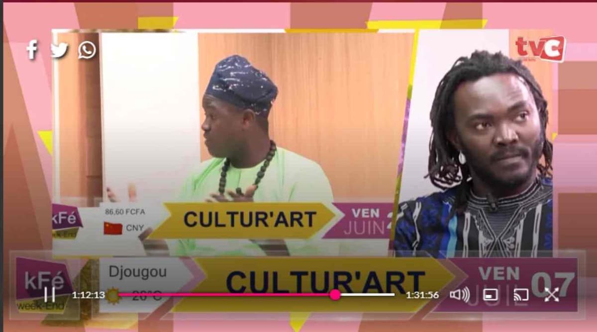 Sêminvo Xlixè et Gopal Das @ Capture TVC