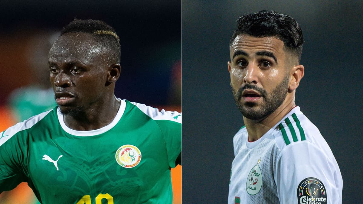 Sadio Mané et Riyad Mahrez