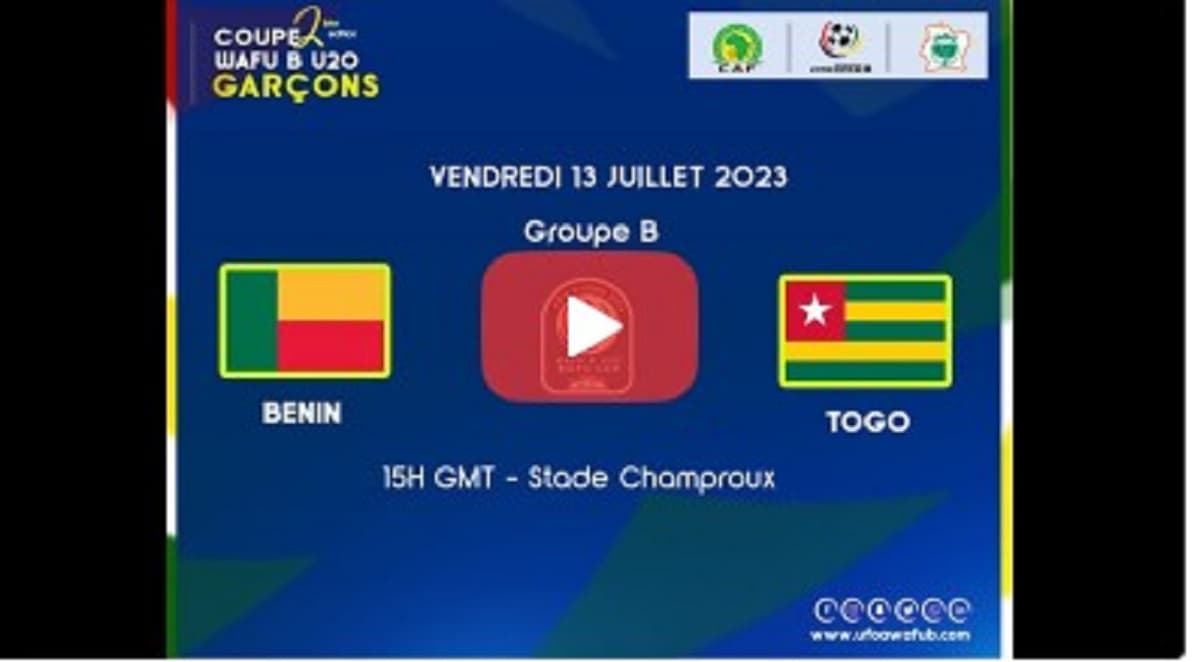 Coupe UFOA B U20: le Bénin dompte le Togo et rejoint la Côte d’ivoire en demi-finale