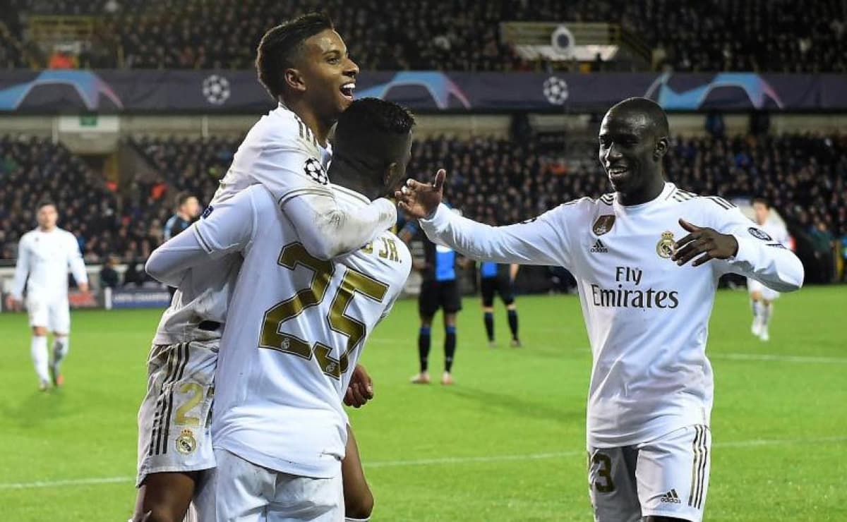 Vinicius Jr, Rodrygo et Ferland Mendy