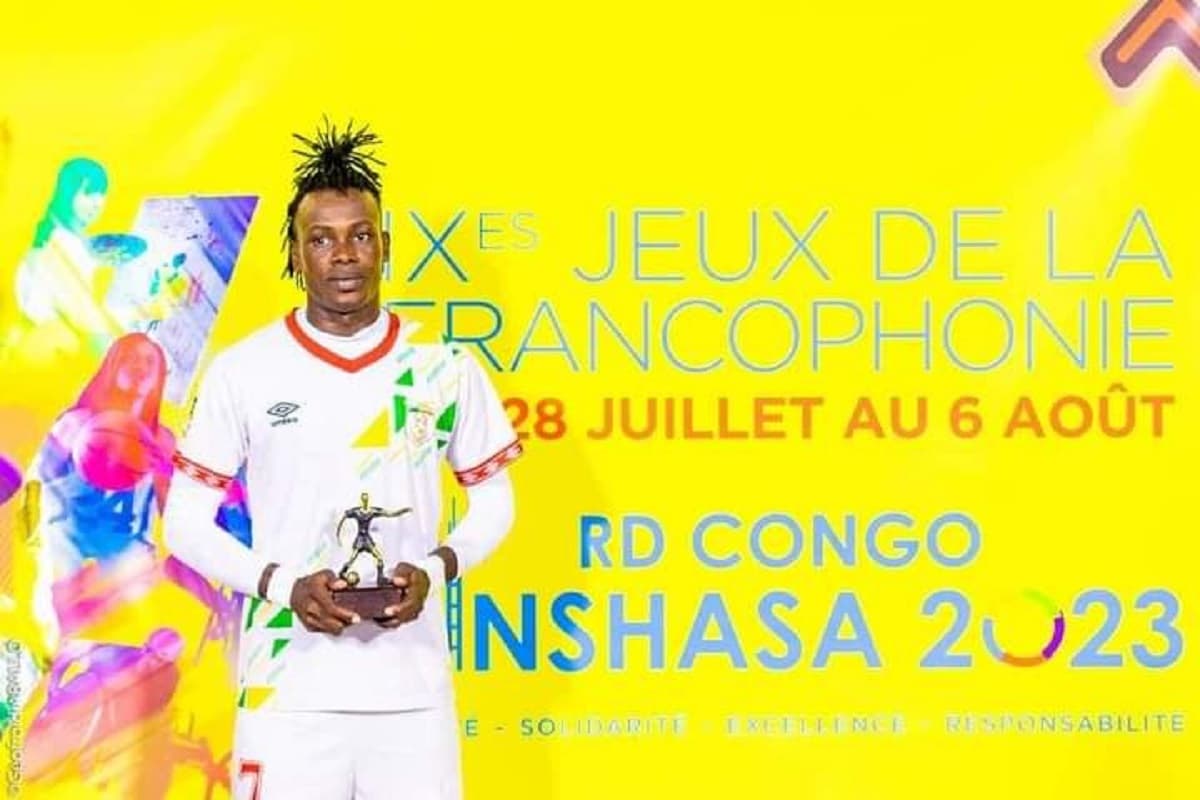 L'attaquant béninois David Tchetchao