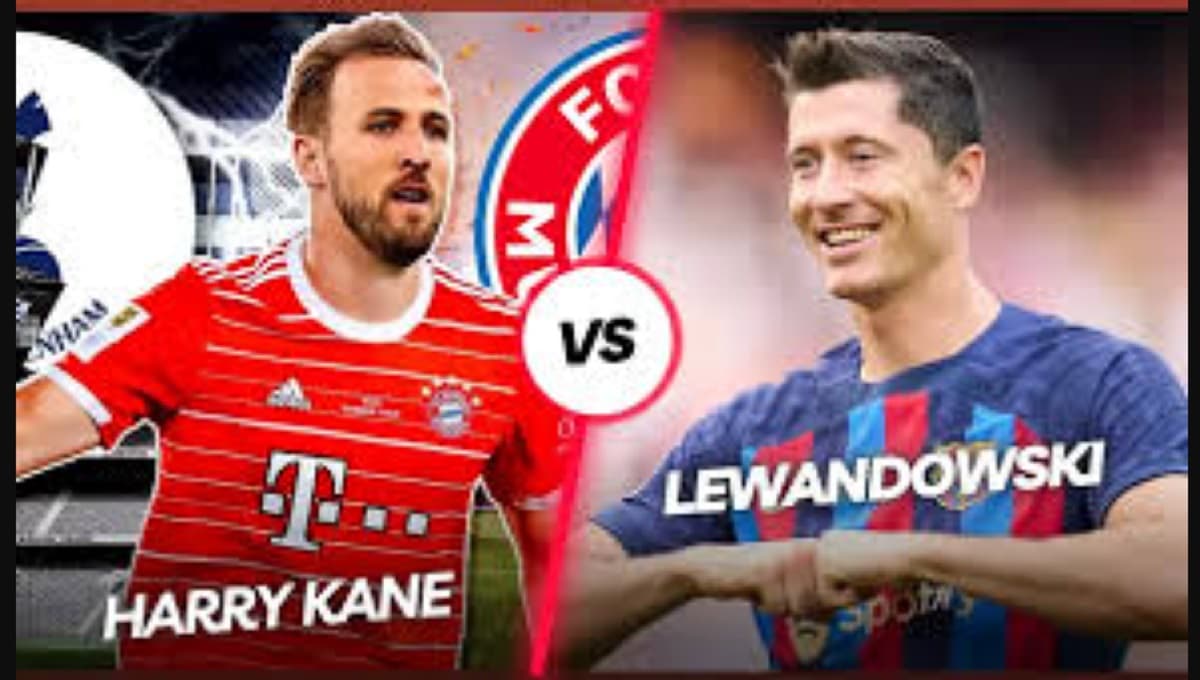 Harry Kane et Robert Lewandowski