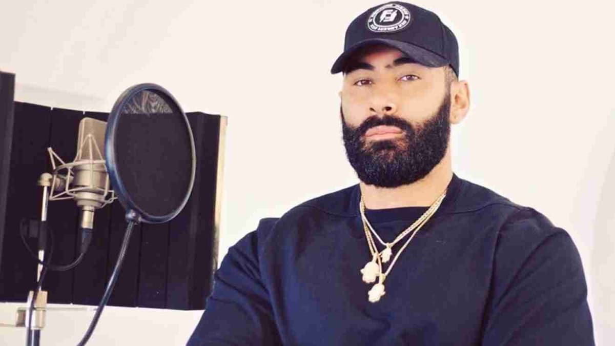 Le rappeur français La Fouine @ gnakrylive