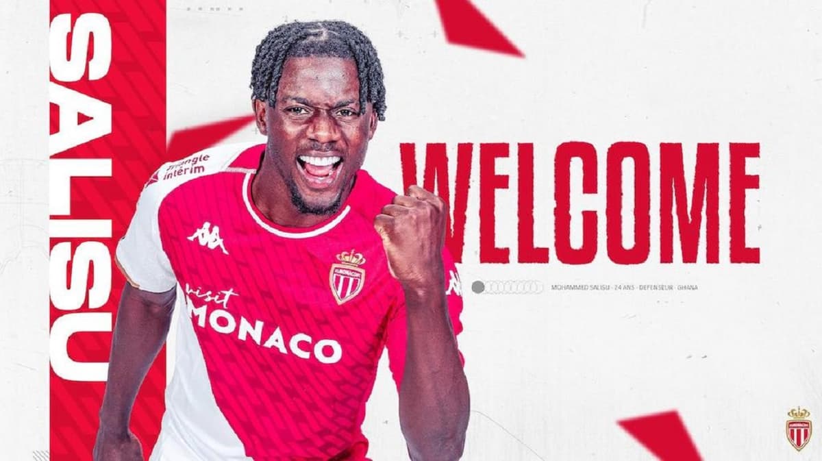 Mercato: le ghanéen Mohammed Salisu débarque à  Monaco