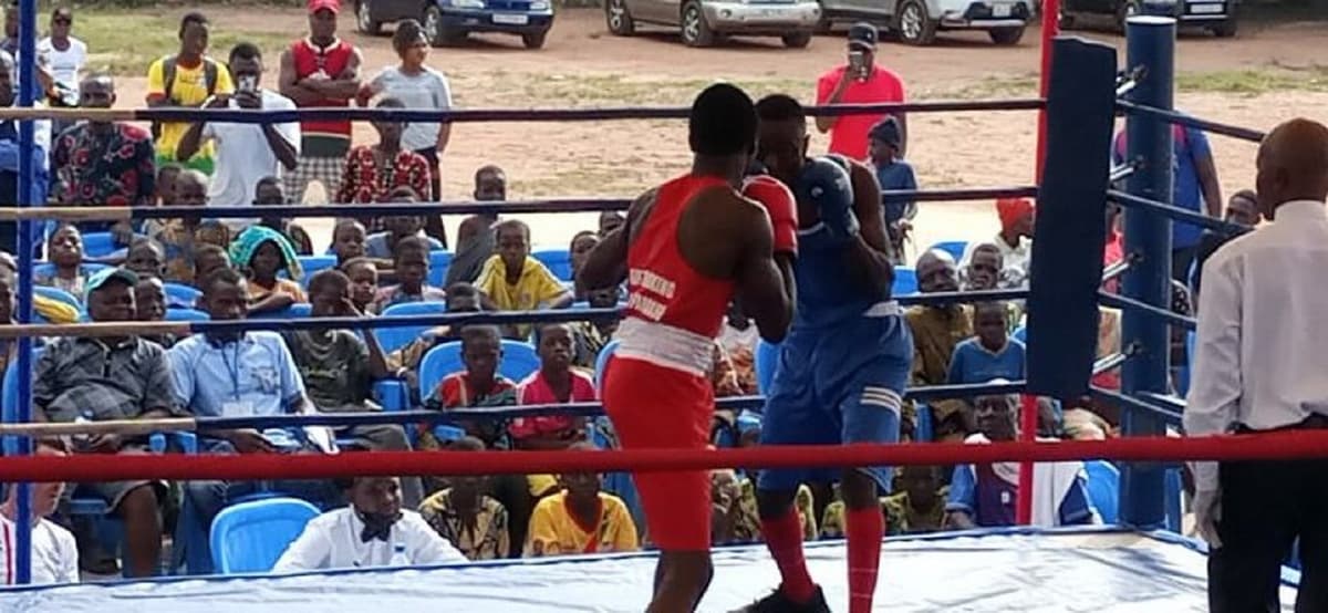 Des boxeurs béninois