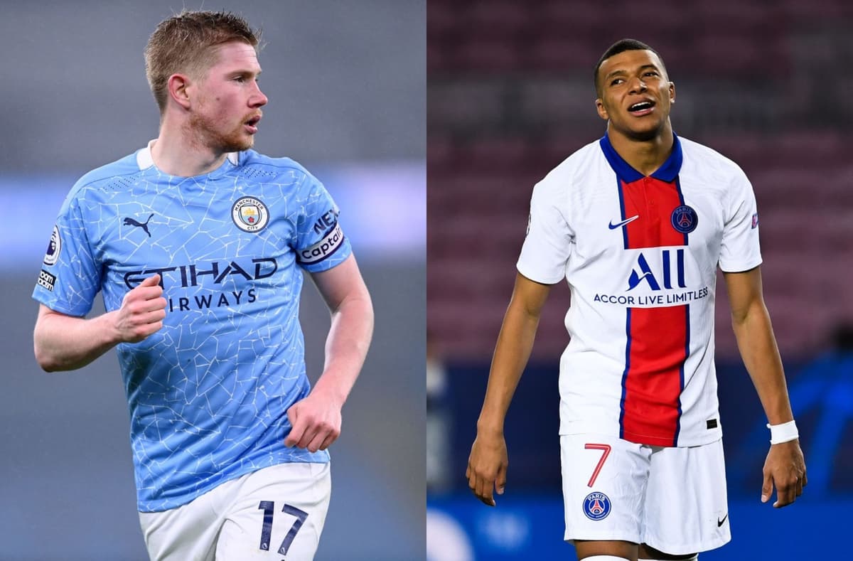 Kevin De Bruyne vs Kylian Mbappé
