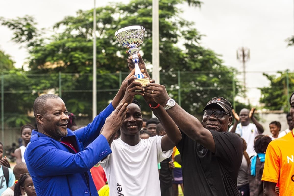 Sègodo Morgan, vainqueur du championnat national de tennis 2023