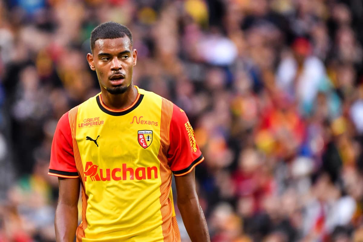 Le milieu de terrain lensois Andy Diouf