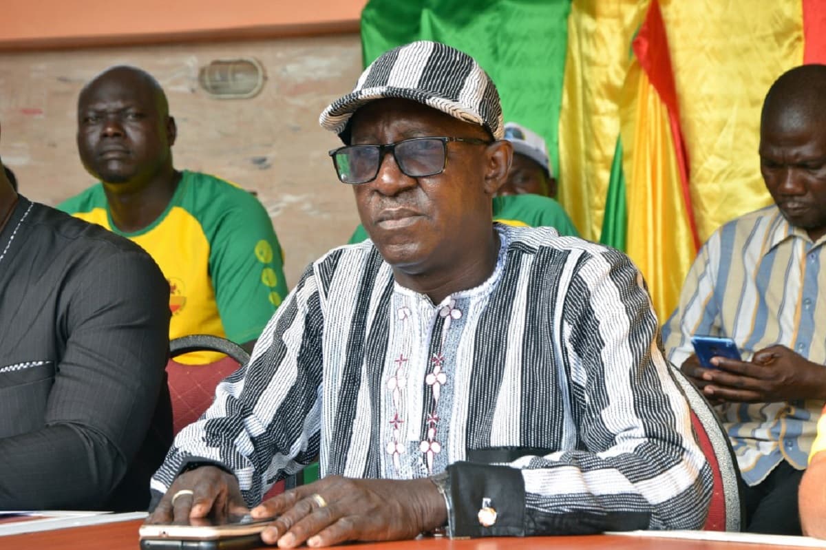 Le président de la Fédération béninoise de pétanque, Garba Yaya