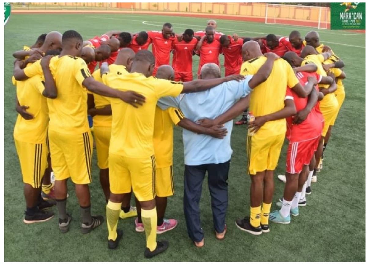 CAN Maracana 2023: des Guépards s'entrainent