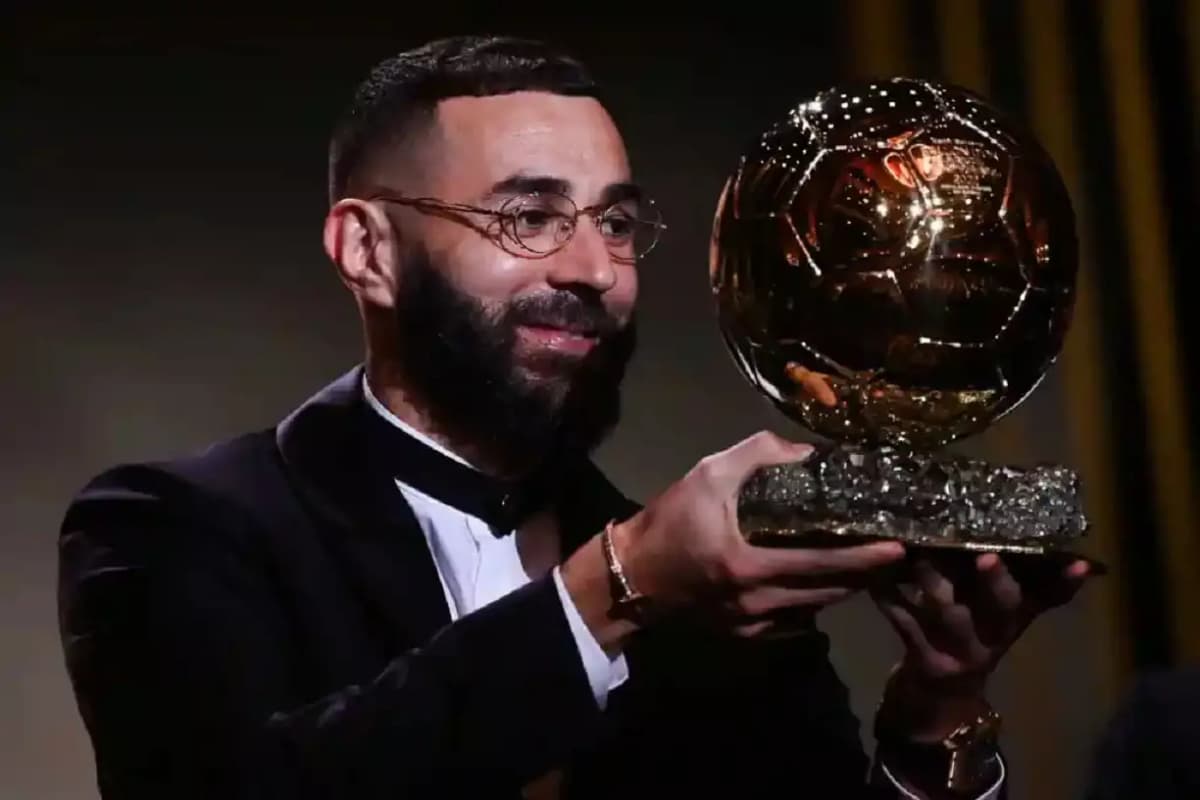 Karim Benzema remporte le Ballon d'Or 2022