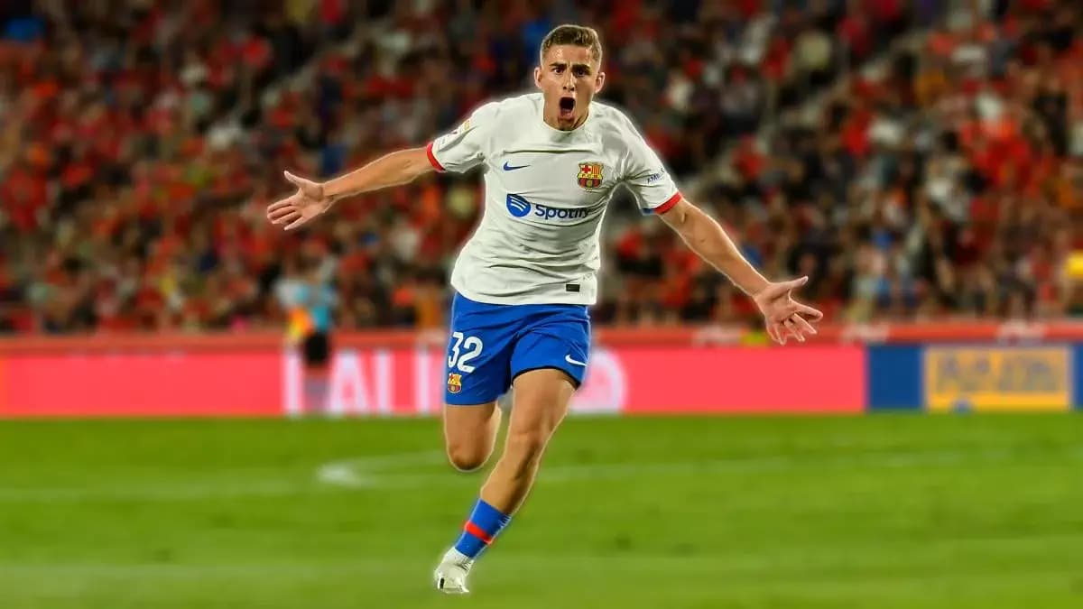 Le milieu de terrain du Barça, Fermin Lopez