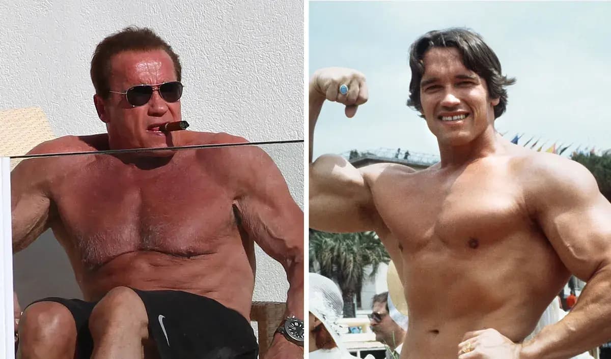 « Je ne vois plus mes abdos… », Arnold SchwarzeneggerÂ troublé par sa transformation physique