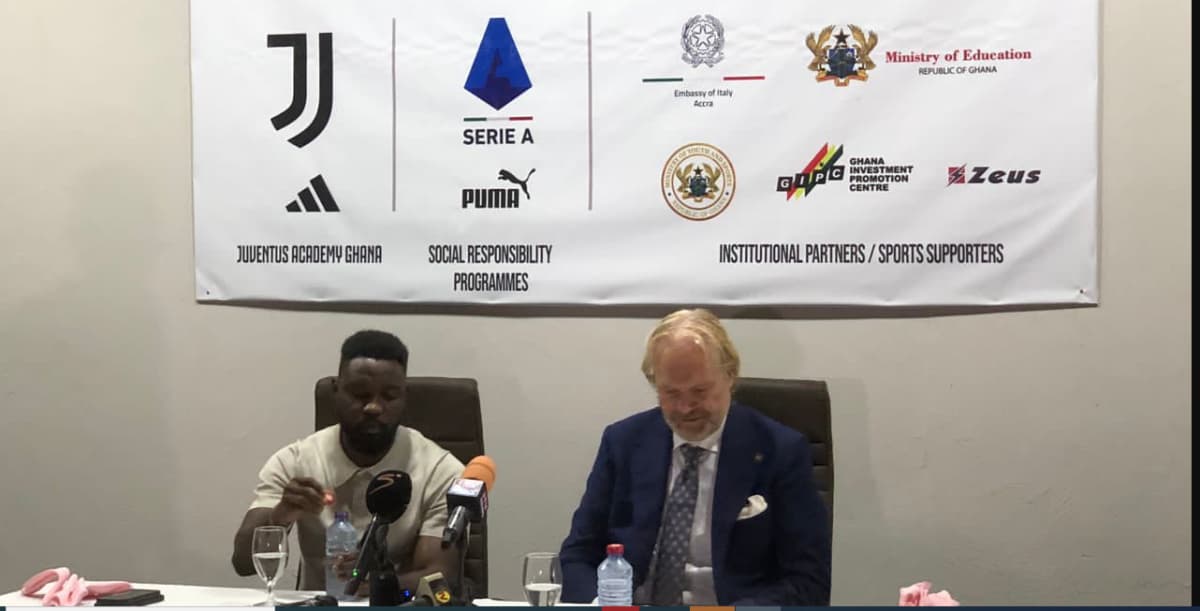 La Juventus ouvre une académie de foot au Ghana