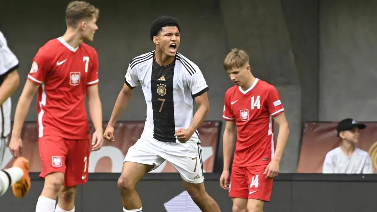 Des joueurs U17 Allemands et Argentins