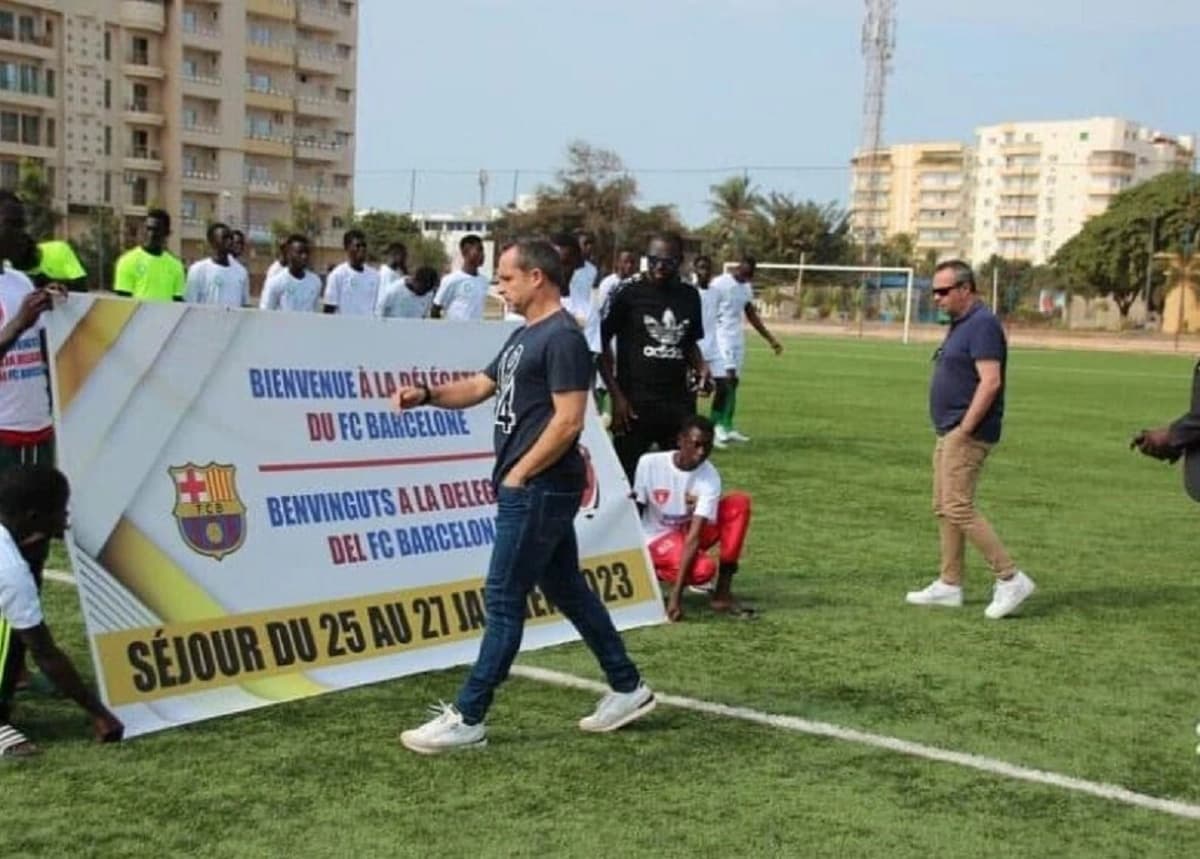 Le Barça signe un partenariat avec l'académie sénégalaise BeSport