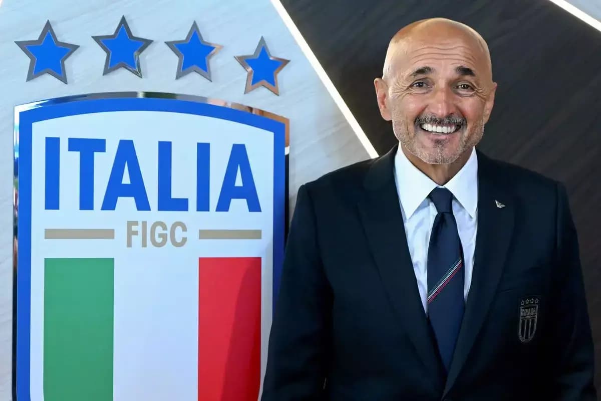 Luciano Spalletti, sélectionneur de l'Italie